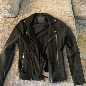 Allsaints Suede Jacket Size S